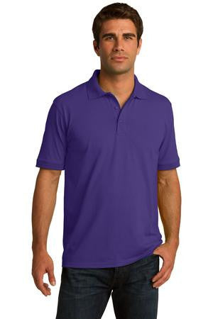 Port & Company Tall 5.5-Ounce Jersey Knit Polo. KP55T Aquatic blue