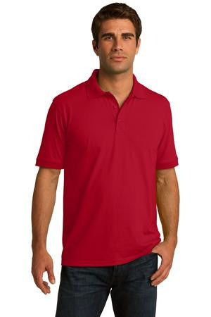 Port & Company Tall 5.5-Ounce Jersey Knit Polo. KP55T Aquatic blue