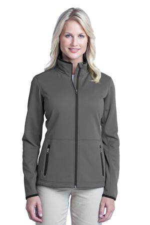 Port Authority Ladies Pique Fleece Jacket. L222 Graphite