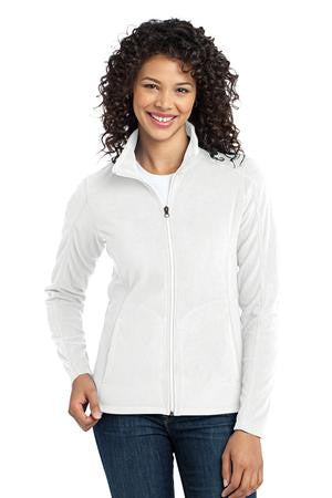 Port Authority Ladies Microfleece Jacket. L223 White