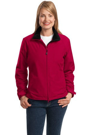 Port Authority Ladies Challenger Jacket. L354 True red/true black