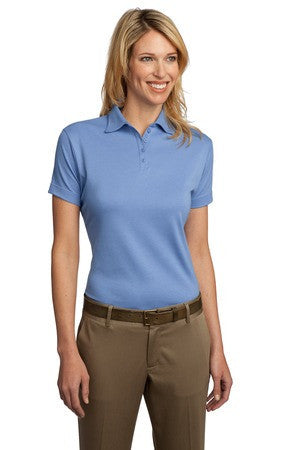 Port Authority Ladies Pima Select Polo with PimaCool Technology.  L482 Blueberry