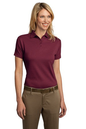 Port Authority Ladies Pima Select Polo with PimaCool Technology.  L482 Claret