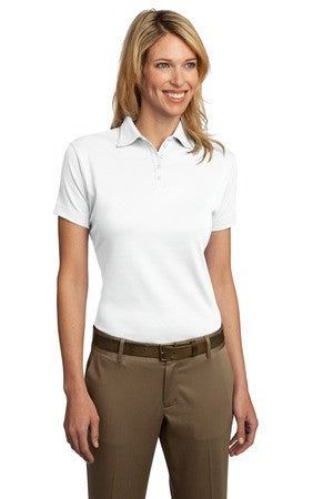 Port Authority Ladies Pima Select Polo with PimaCool Technology.  L482 White