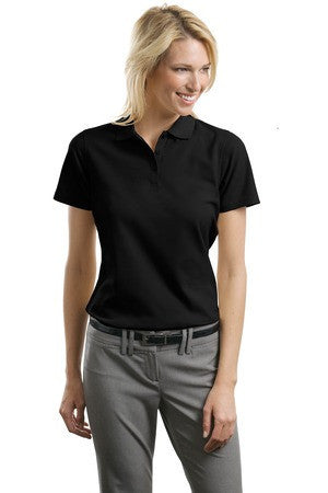 Port Authority Ladies Stain-Resistant Polo. L510 Black