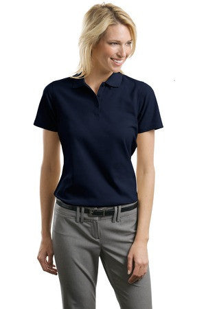 Port Authority Ladies Stain-Resistant Polo. L510 Navy