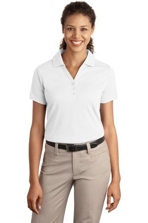 Port Authority Ladies Silk Touch Interlock Polo. L520 White