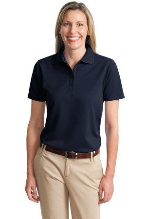 Port Authority Ladies Dry Zone Ottoman Polo.  L525 Navy