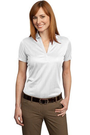 Port Authority Ladies Performance Fine Jacquard Polo. L528 White