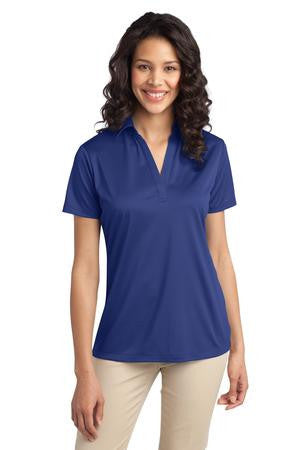 Port Authority Ladies Silk Touch Performance Polo. L540 Royal