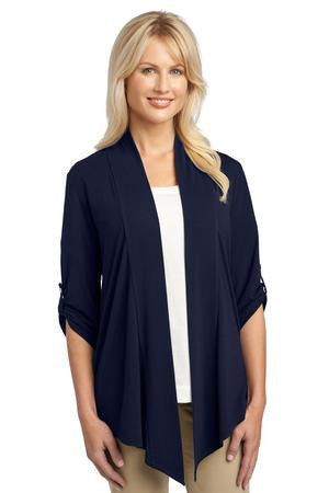Port Authority Ladies Concept Shrug. L543 Dress Blue Navy
