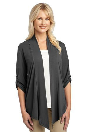 Port Authority Ladies Concept Shrug. L543 Grey smoke