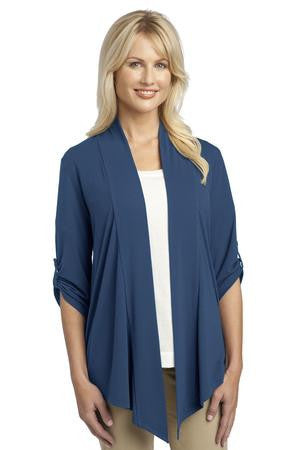 Port Authority Ladies Concept Shrug. L543 Moonlight blue