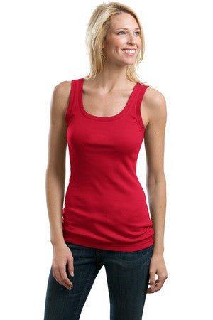 Port Authority Ladies Concept Rib Stretch Tank. LM1004 Red blaze