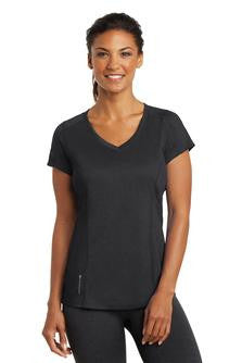 OGIO ENDURANCE Ladies Pulse V-Neck. LOE320 Blacktop