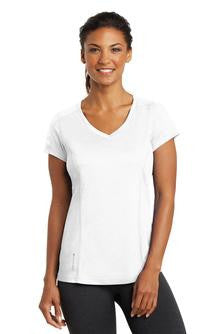 OGIO ENDURANCE Ladies Pulse V-Neck. LOE320 White
