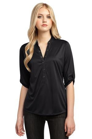 OGIO - Crush Henley. LOG111 Blacktop