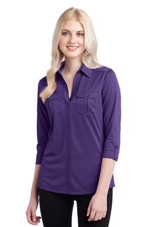 OGIO Pearl Polo. LOG115 Piston purple