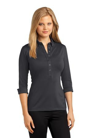 OGIO Ladies Gauge Polo. LOG122 Blacktop