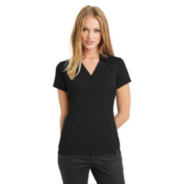 OGIO Ladies Framework Polo. LOG125 Blacktop