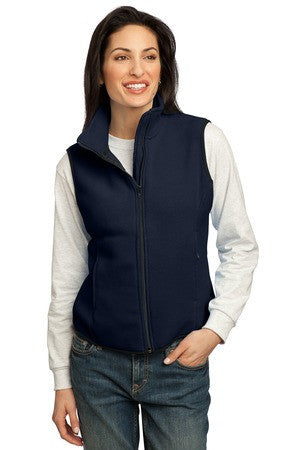 Port Authority Ladies R-Tek Fleece Vest.  LP79 Navy