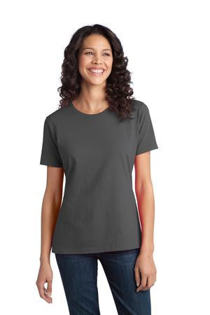 Port & Company - Ladies Essential Ring Spun Cotton T-Shirt. LPC150 Charcoal