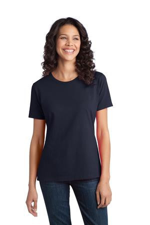 Port & Company - Ladies Essential Ring Spun Cotton T-Shirt. LPC150 Navy