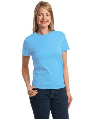 Port & Company - Ladies Essential T-Shirt. LPC61 Aquatic blue