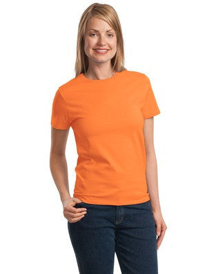 Port & Company - Ladies Essential T-Shirt. LPC61 Orange sherbet