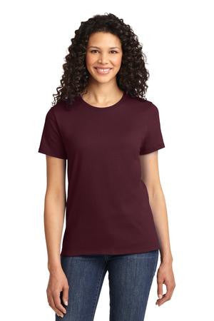 Port & Company - Ladies Essential T-Shirt. LPC61 Athletic Maroon