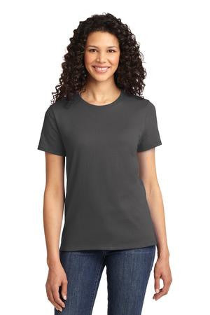 Port & Company - Ladies Essential T-Shirt. LPC61 Charcoal