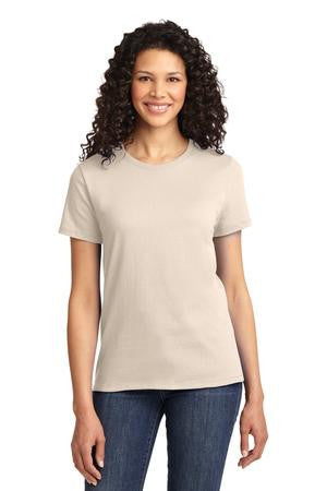 Port & Company - Ladies Essential T-Shirt. LPC61 Natural