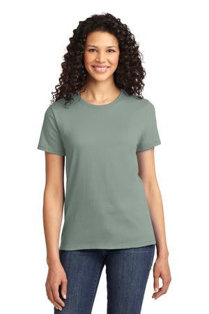 Port & Company - Ladies Essential T-Shirt. LPC61 Stonewashed Green