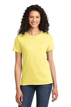 Port & Company - Ladies Essential T-Shirt. LPC61 Yellow
