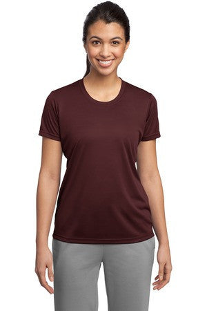 Sport-Tek Ladies Competitor Tee. LST350 Maroon