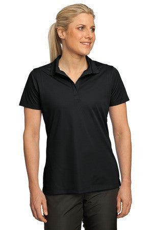 Sport-Tek Ladies Micropique Sport-Wick Polo. LST650 Black