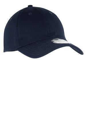 New Era - Unstructured Stretch Cotton Cap.  NE1010 Deep navy