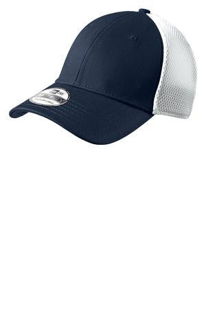 New Era - Stretch Mesh Cap.  NE1020 Deep Navy/White