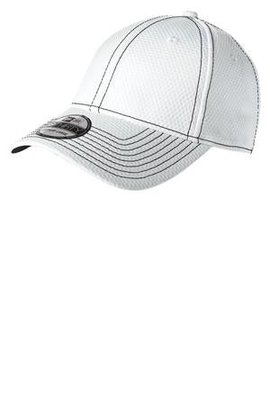 New Era - Performance Mesh Contrast Stitch Cap. NE1060 White/black