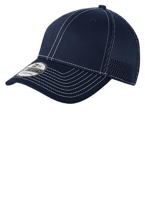 New Era - Stretch Mesh Contrast Stitch Cap. NE1120 Deep Navy/White
