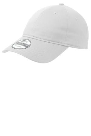 New Era - Adjustable Unstructured Cap.  NE201 White