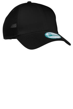 New Era - Snapback Contrast Front Mesh Cap. NE204 Black/black