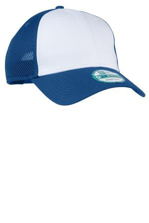 New Era - Snapback Contrast Front Mesh Cap. NE204 White/royal