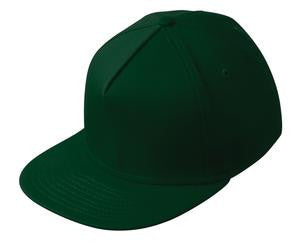 New Era Flat Bill Stretch Cap. NE401 Dark green