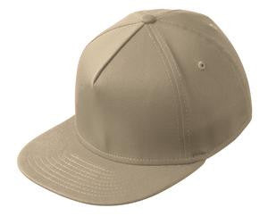 New Era Flat Bill Stretch Cap. NE401 Stone