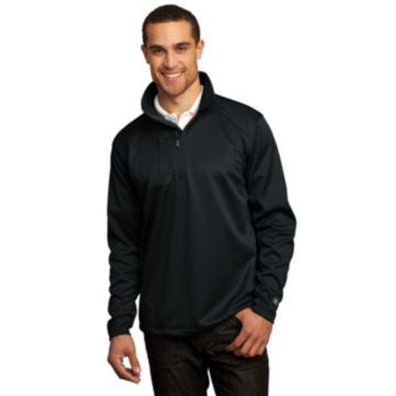 OGIO - Torque Pullover. OG201 Blacktop/Signal Red