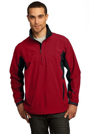 OGIO - Wicked Weight Half-Zip Jacket. OG502 Signal red