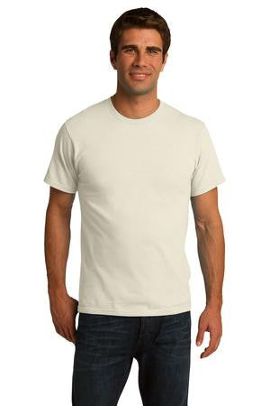 Port & Company Essential 100% Organic Ring Spun Cotton T-Shirt. PC150ORG Natural