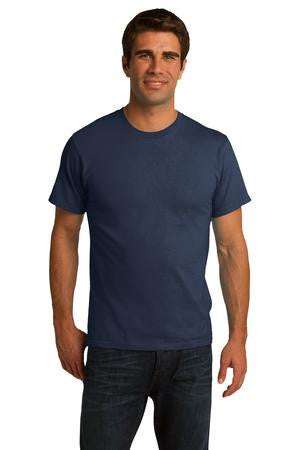 Port & Company Essential 100% Organic Ring Spun Cotton T-Shirt. PC150ORG Navy