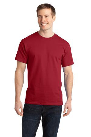 Port & Company - Essential Ring Spun Cotton T-Shirt. PC150 Red